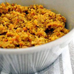 Purée de lentilles corail aux carottes