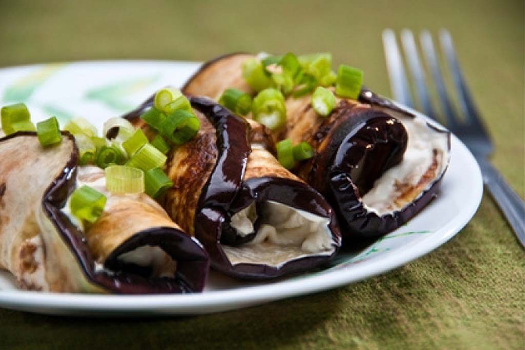 Recette Aubergines farcies à la mozzarella