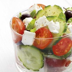 Salade feta grecque Bonneterre aux olives noires