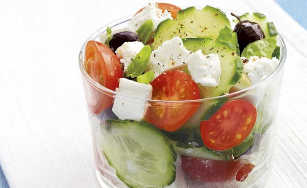 Salade feta grecque Bonneterre aux olives noires