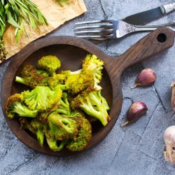 Recette brocoli à l'ail bio