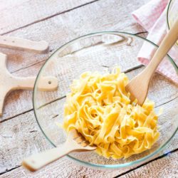 plat de tagliatelles